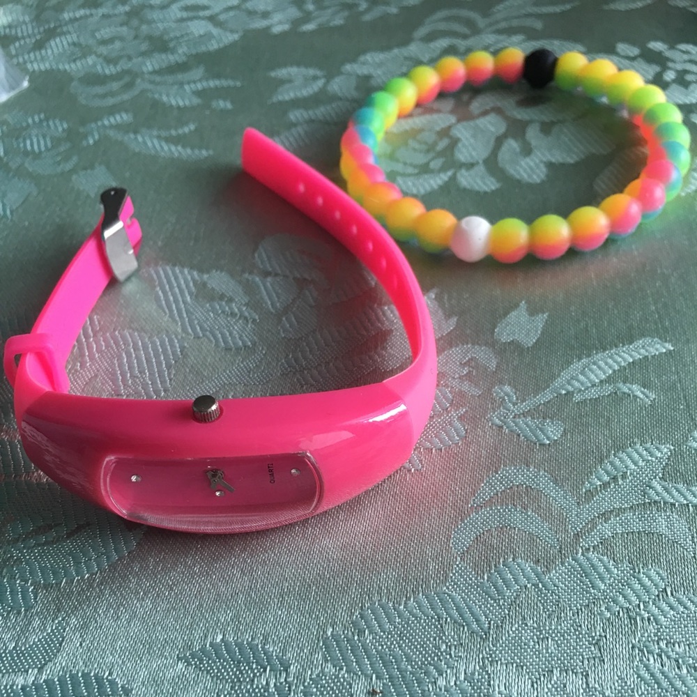 Quartz rubber waterproof watch